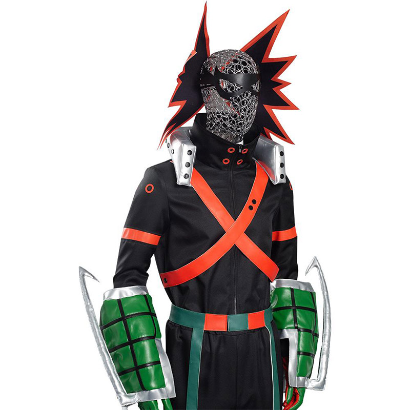 Katsuki Bakugo Cosplay Costumes, Hero Fighting Uniform Outfits for Men ...