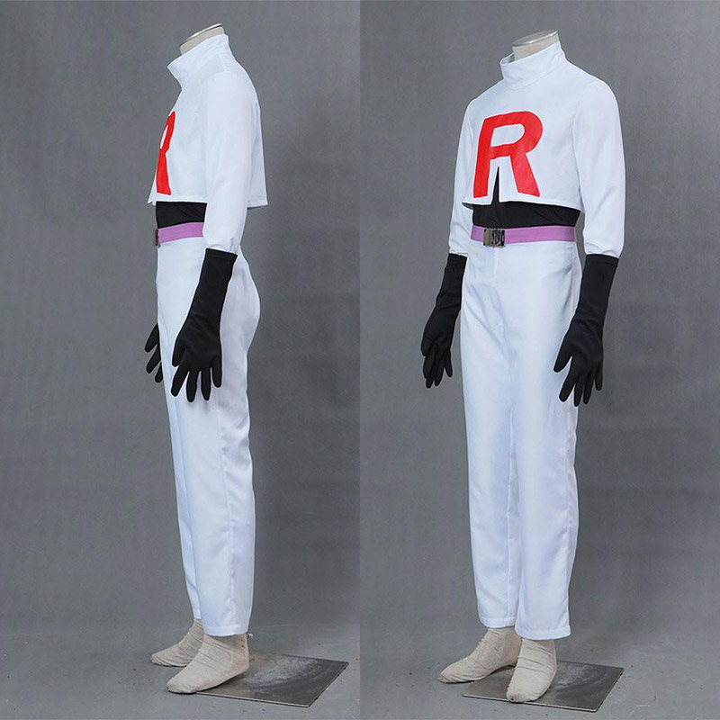James Cosplay Costumes, Team Rocket Uniform Outfits for Men's and Women ...
