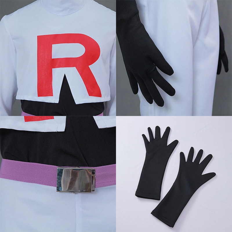 James Cosplay Costumes, Team Rocket Uniform Outfits for Men's and Women ...
