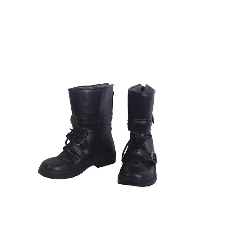 Alita Black Casual Boots/Shoes for Men's and Women's Children's Cosplay ...