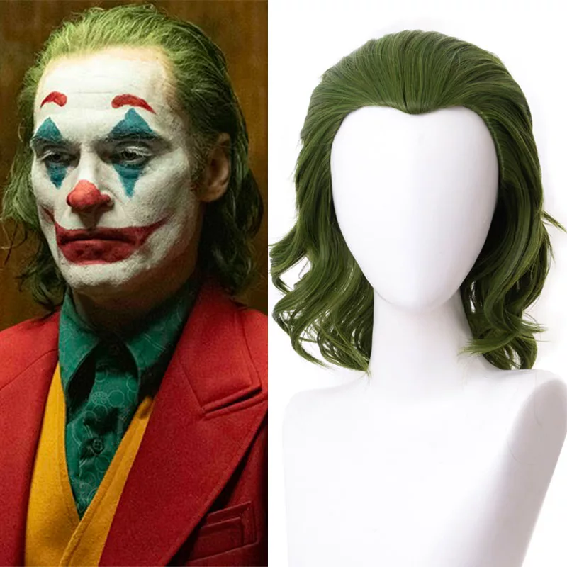 Joker Green Wig for Men's and Women's Children's Cosplay | Joker ...