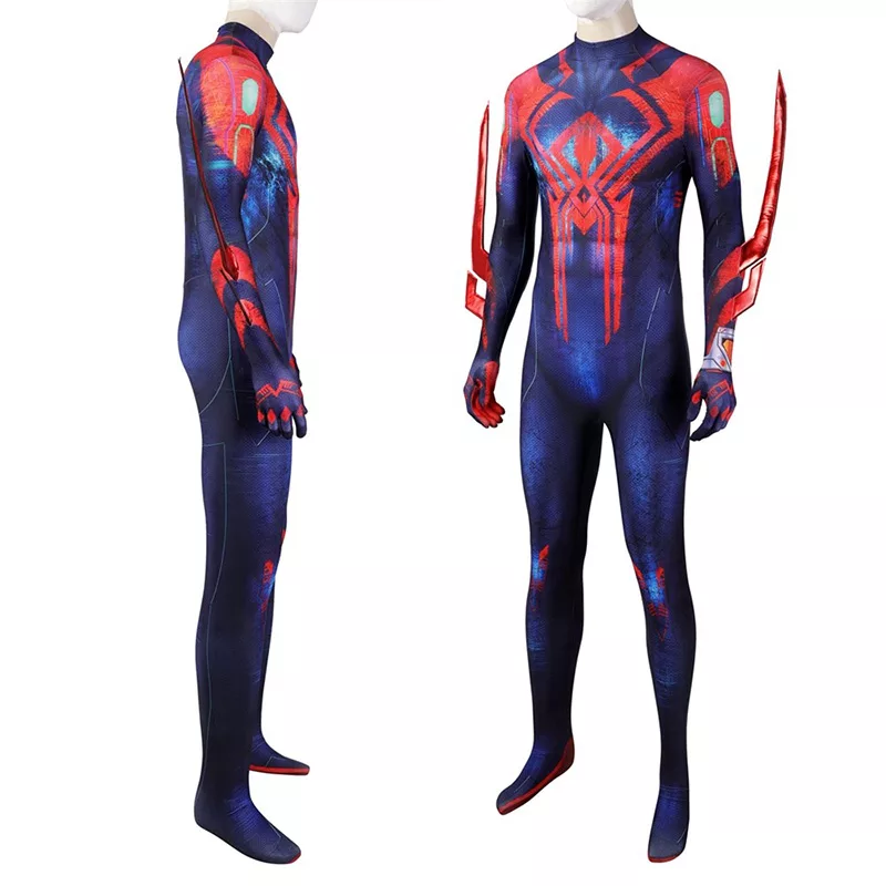 Miguel O'Hara Cosplay Costumes, 3D Spider-Man's 2099 Original Black ...