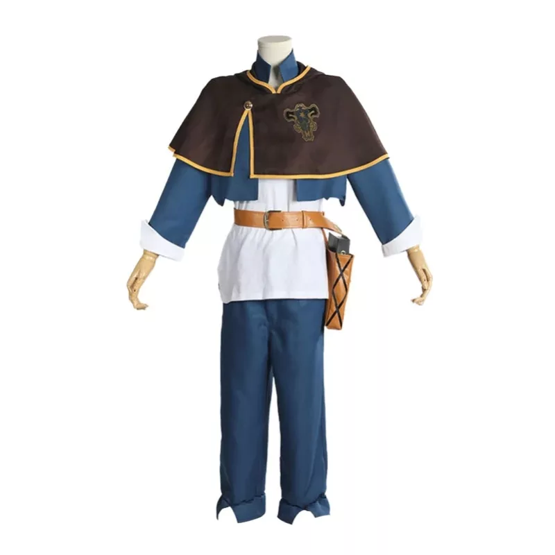 Asta Cosplay Costumes, Black Bull Magic Knights Uniform Outfits for Men ...